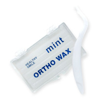 Healthy Smile orthodontic wax for braces, mint